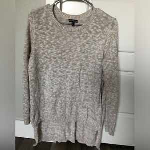 Express beige sweater women’s M